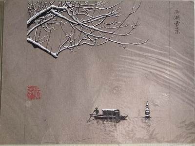 钢笔画作品之一