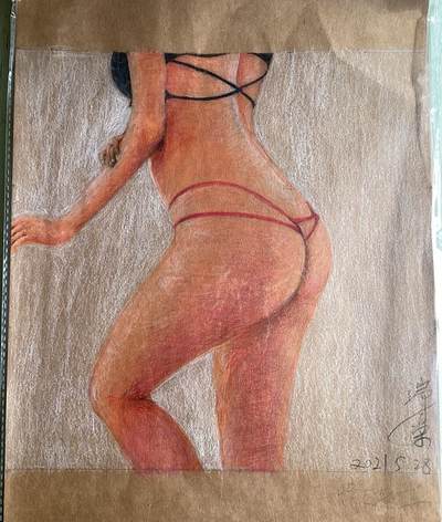 钢笔画作品之三