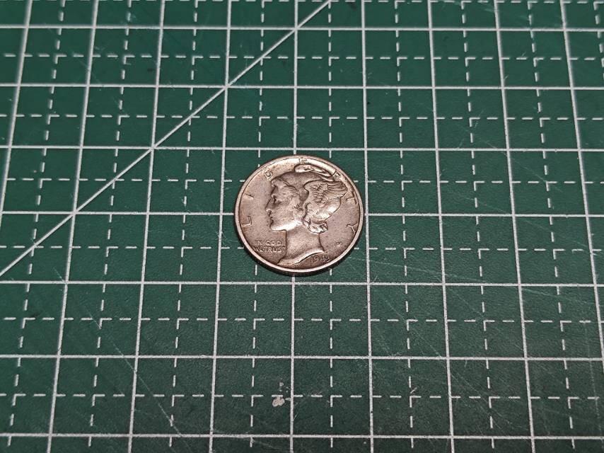 美国二战时期十美分银币