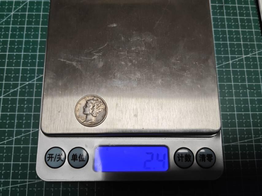 美国二战时期十美分银币