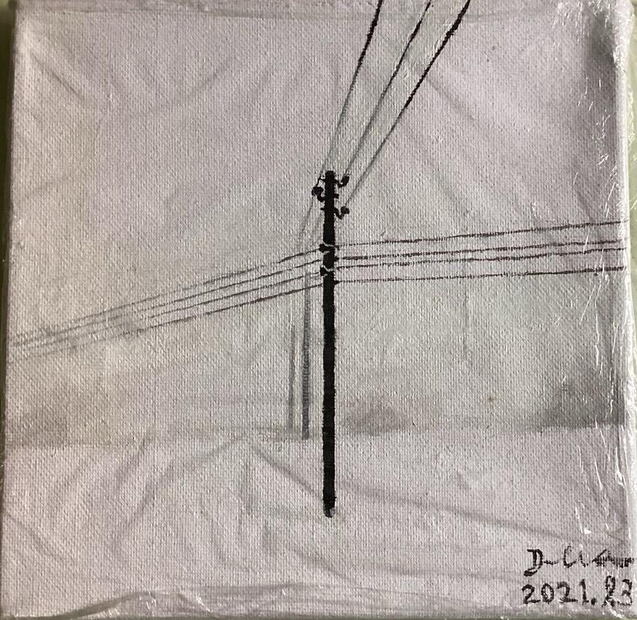 我的油画作品（混点积分）