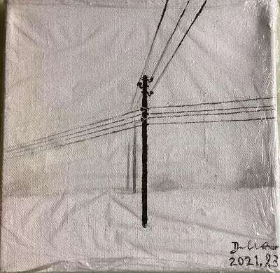 我的油画作品（混点积分）