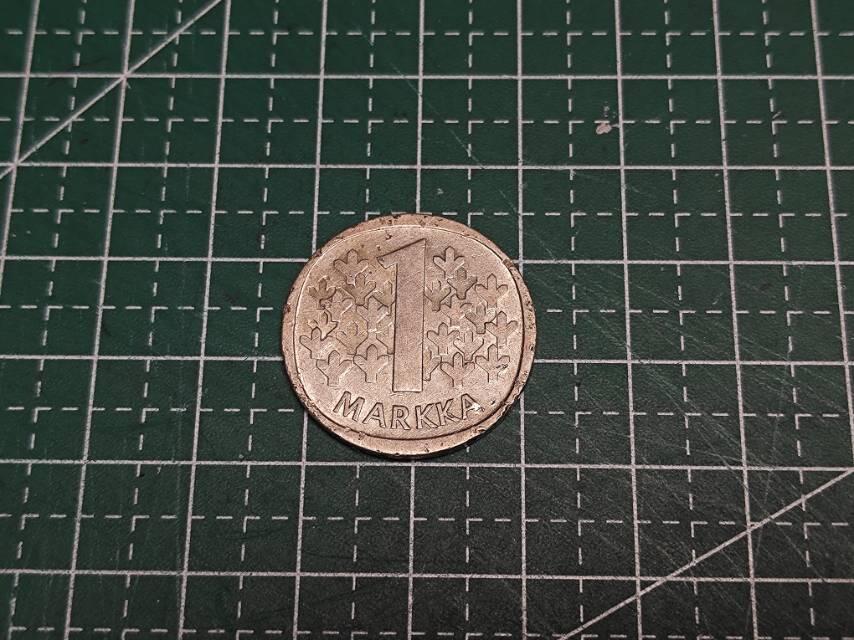 芬兰1马克银币