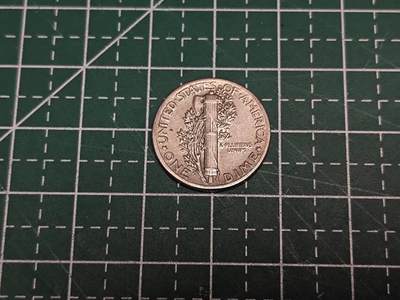 美国二战时期十美分银币