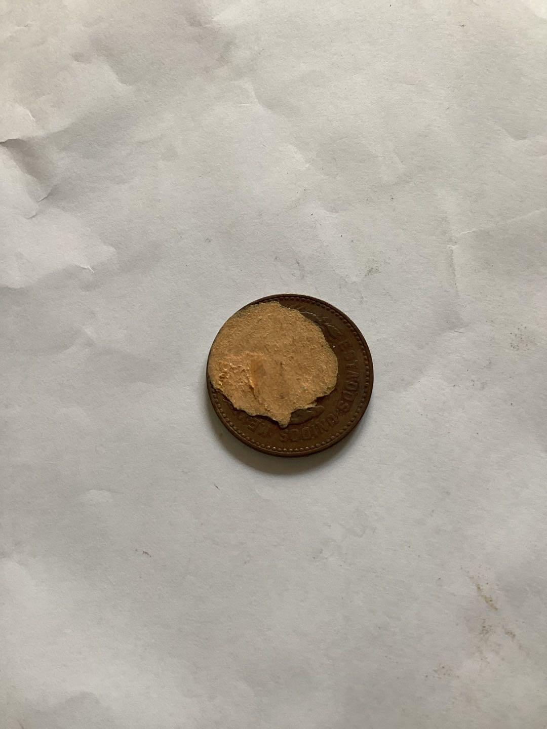 墨西哥1956年50分铜币