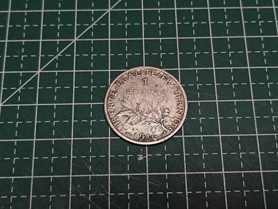 法国一战时期1法郎银币