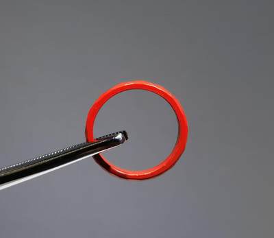 原矿朱砂帝王砂钻石面戒圈戒指女款内径13cm