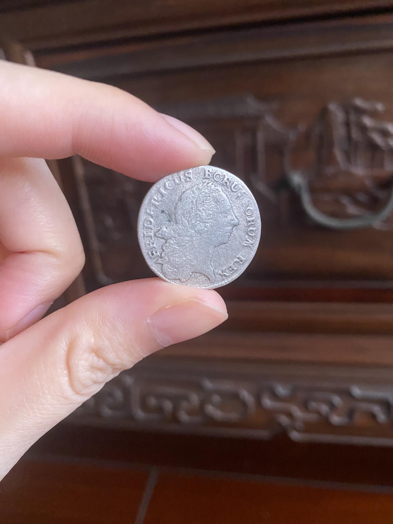 秀收藏🐱两枚德国银币