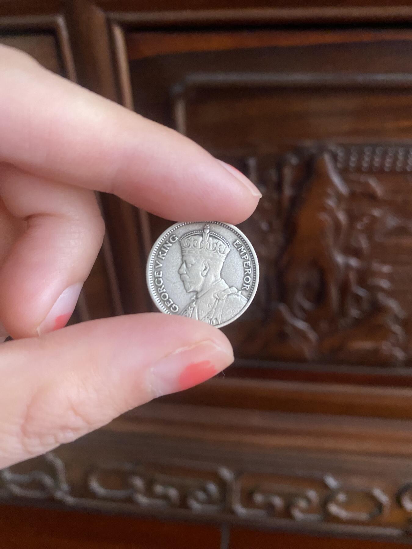 嘻嘻😜抓到一枚小海龟银币