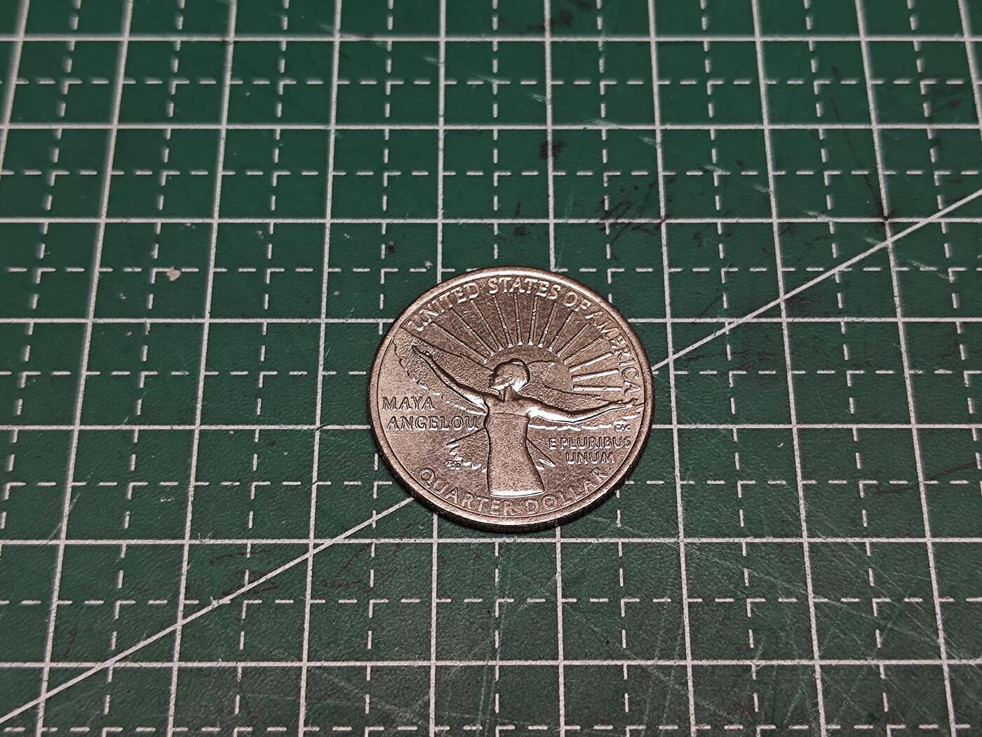 美国25美分纪念币