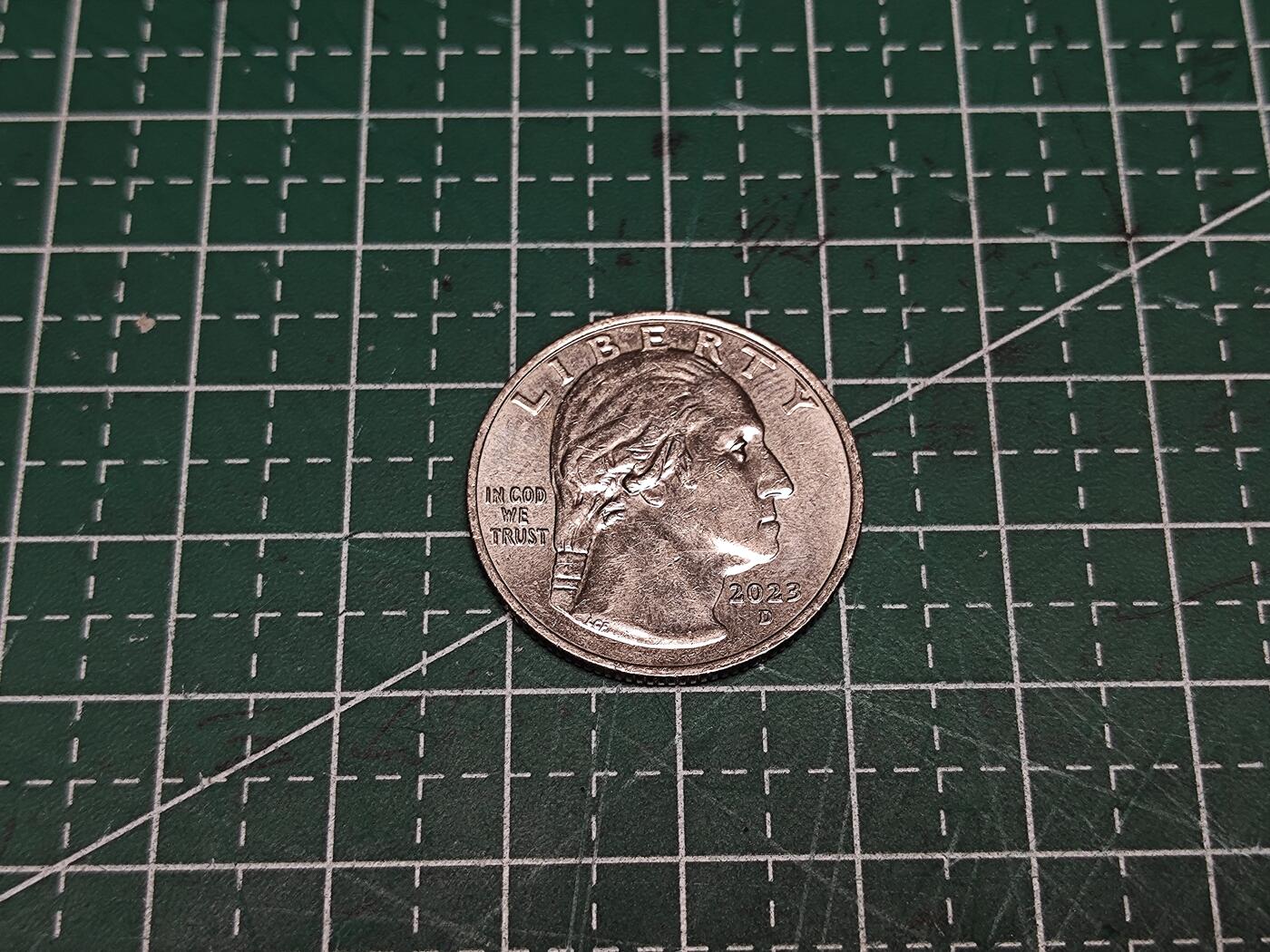 美国25美分纪念币