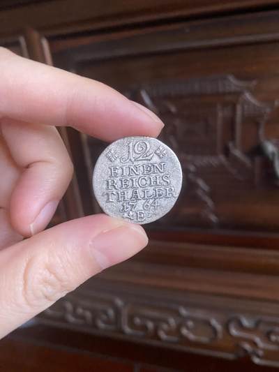 秀收藏🐱两枚德国银币