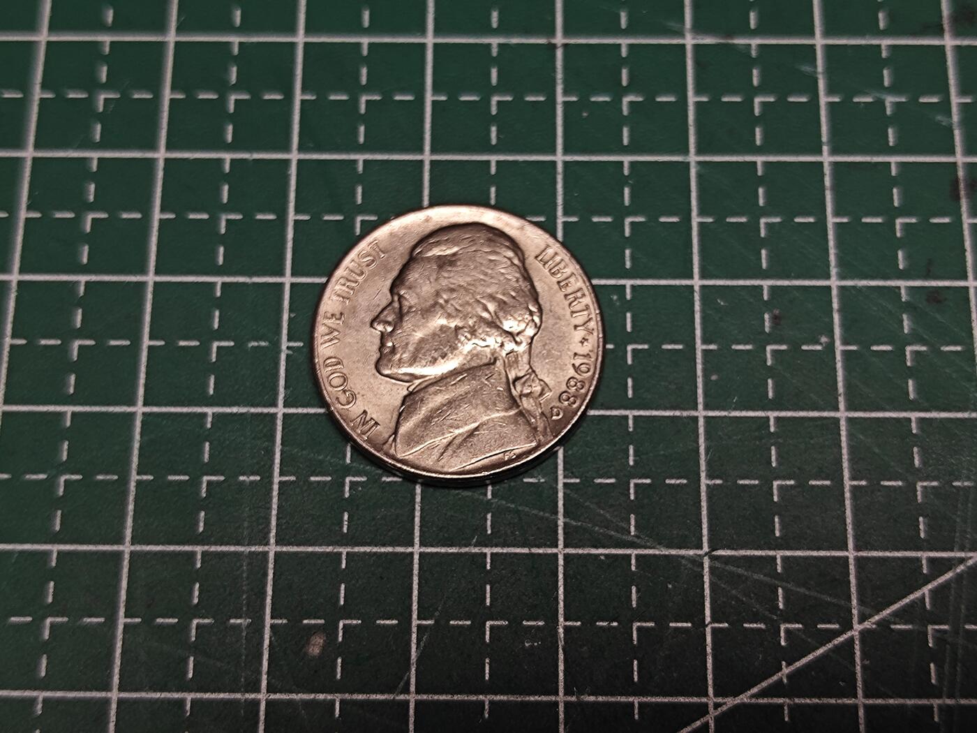 美国流通硬币（1美分 5美分）