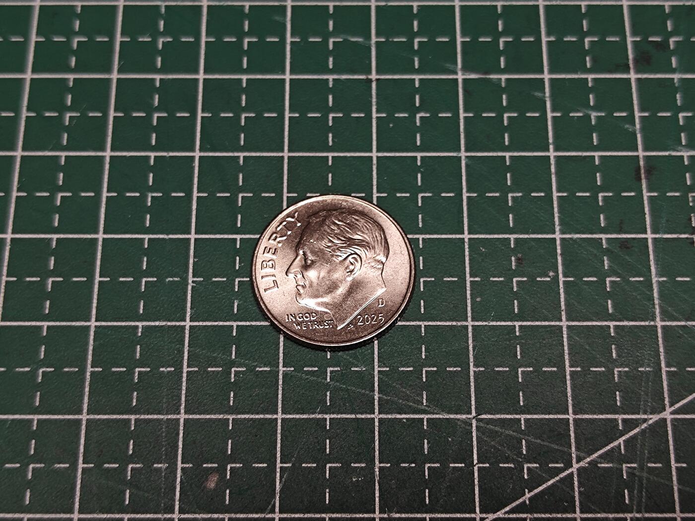 美国流通硬币（10美分 25美分）