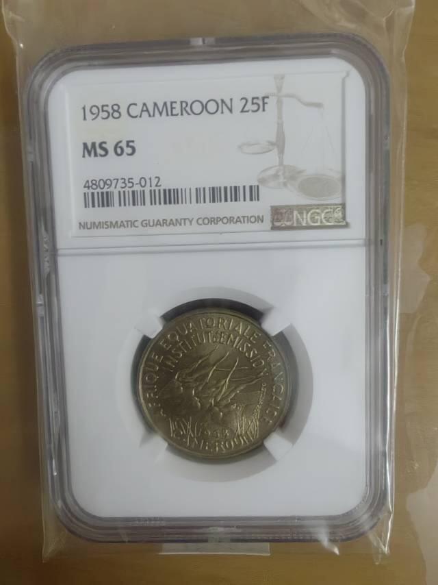 非洲喀麦隆硬币