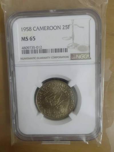非洲喀麦隆硬币