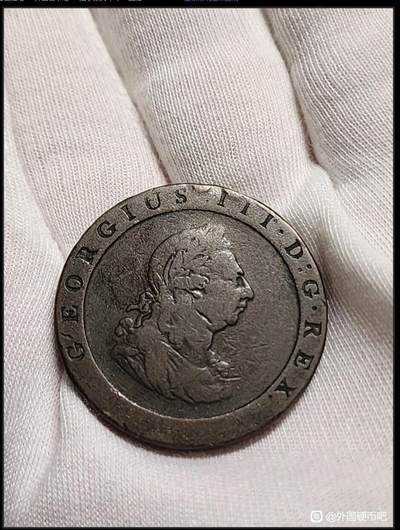 英国皇家乔治三世一便士铜币