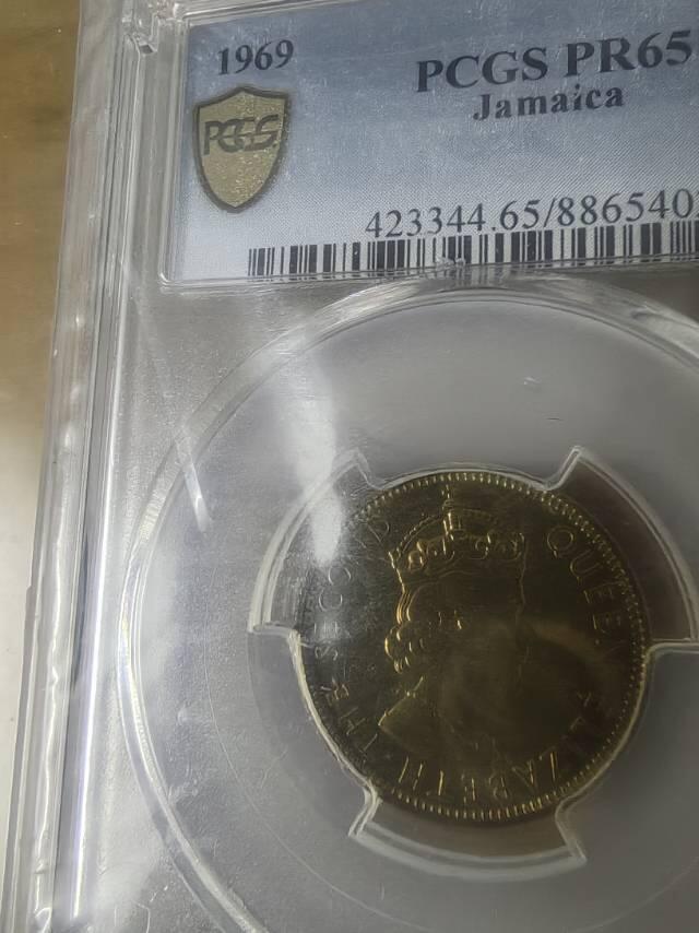 牙买加得另一枚精制小铜币