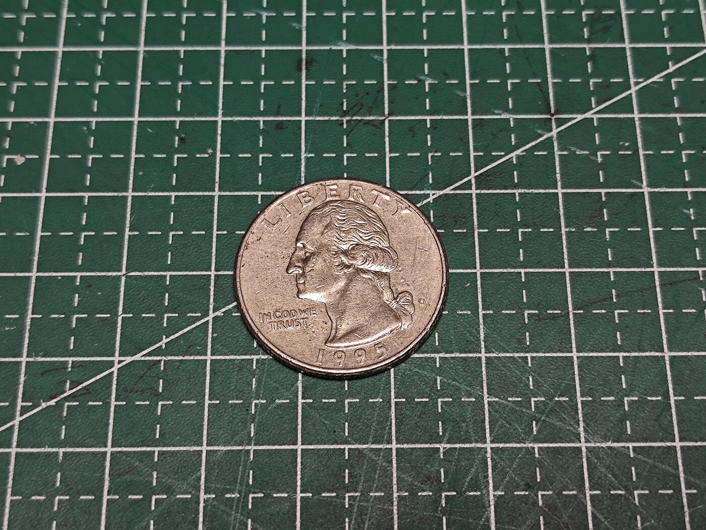 美国25美分纪念币