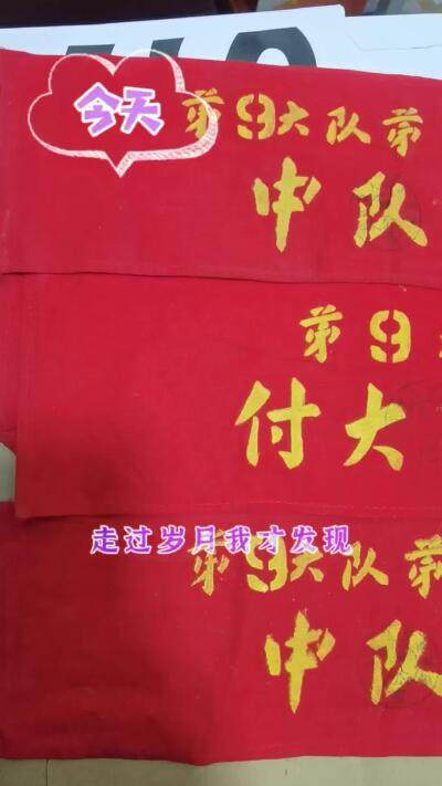 老师们，这是旗帜还是袖标呀