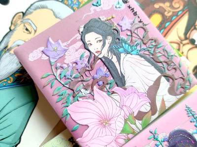 【小花瓣艺术文创】药香立体文创冰箱贴～