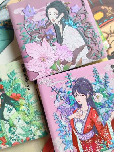 【小花瓣艺术文创】药香立体文创冰箱贴～