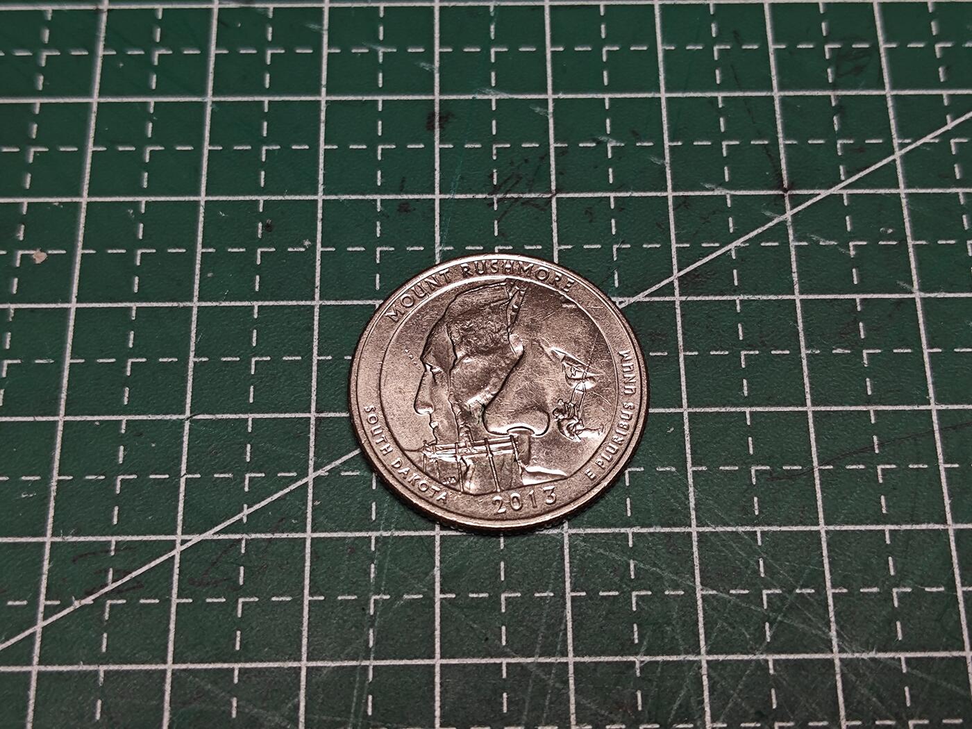 美国25美分纪念币