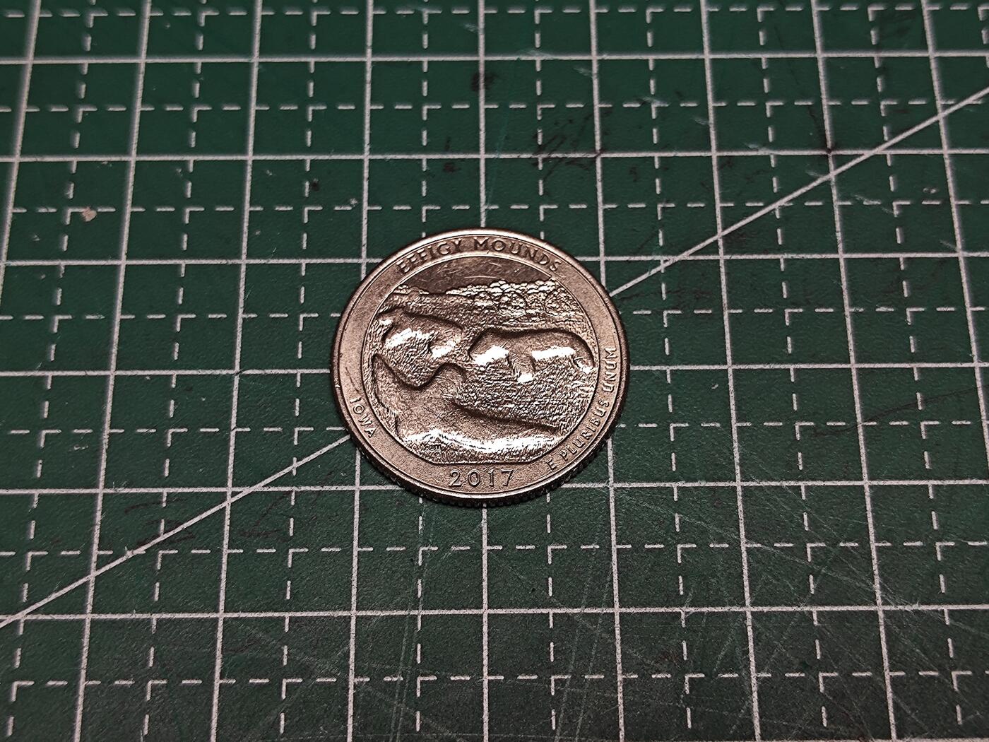 美国25美分纪念币