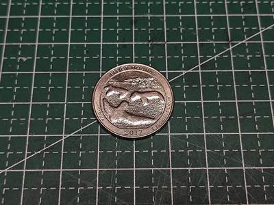 美国25美分纪念币