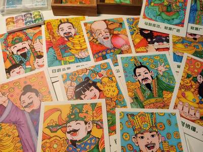 【新品尝鲜】小花瓣艺术文岁安时序手绘马年日历～