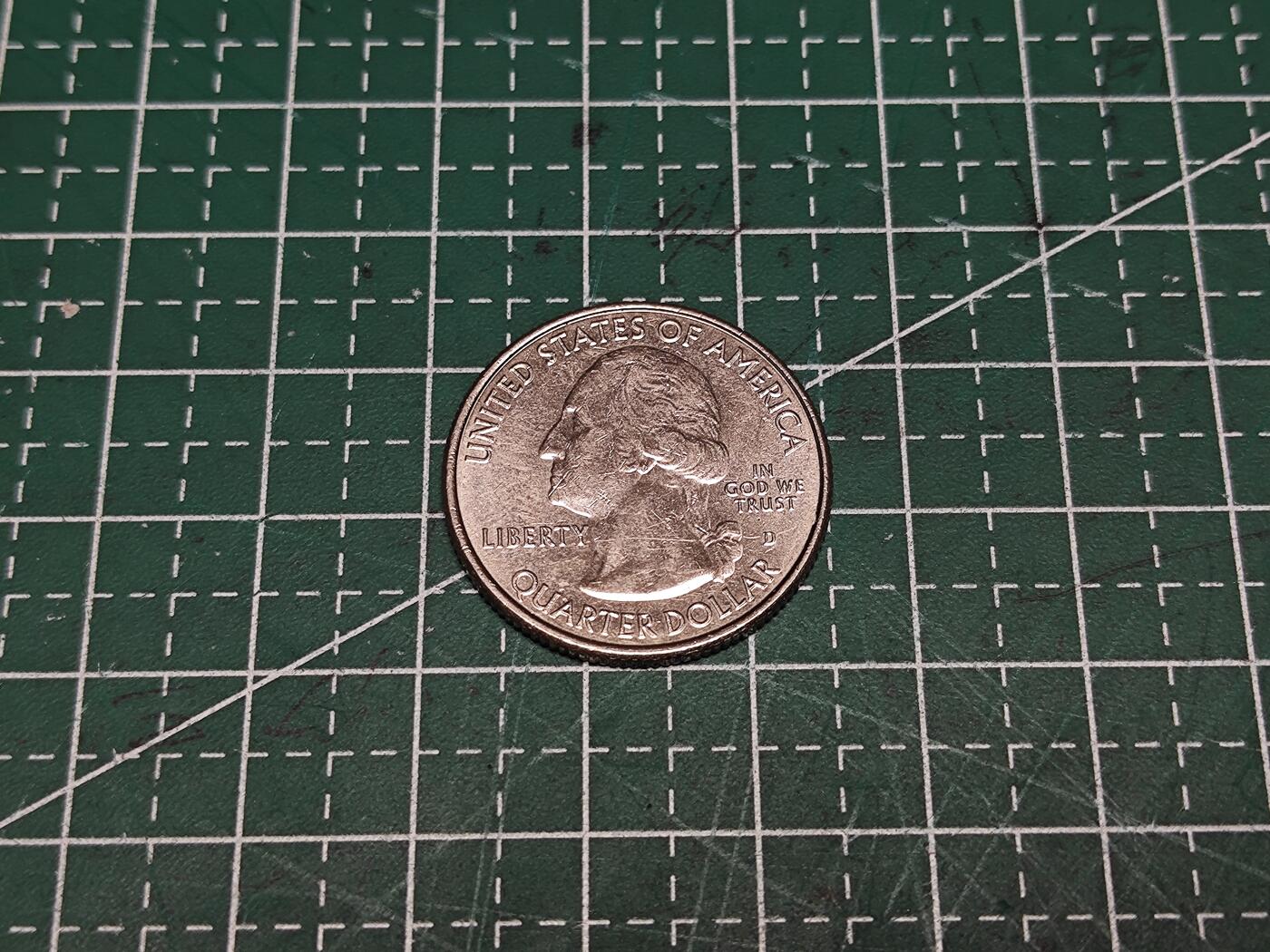 美国25美分纪念币