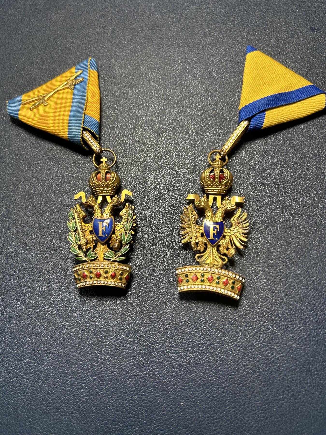 最美不过铁王冠勋章