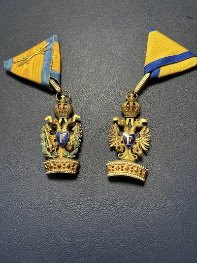 最美不过铁王冠勋章