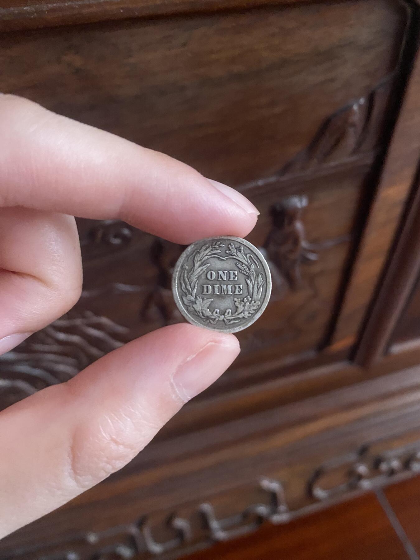 最近捡漏的几枚美洲银币💰