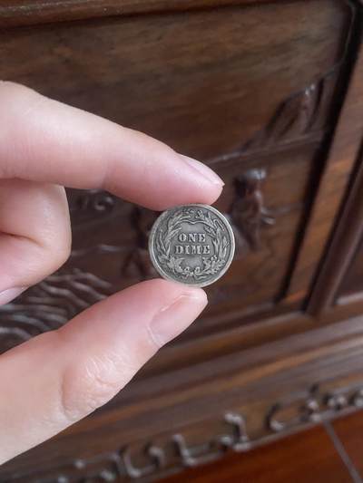最近捡漏的几枚美洲银币💰