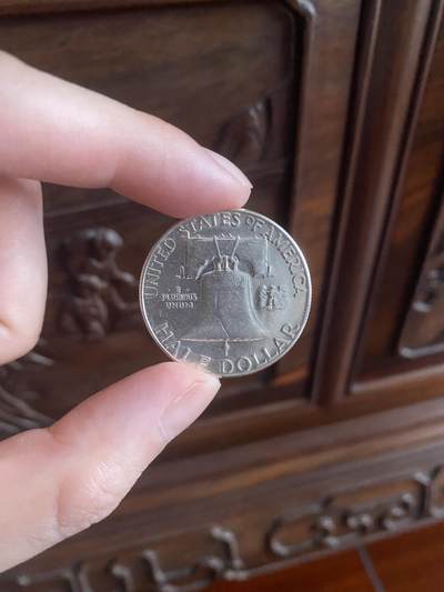 最近捡漏的几枚美洲银币💰