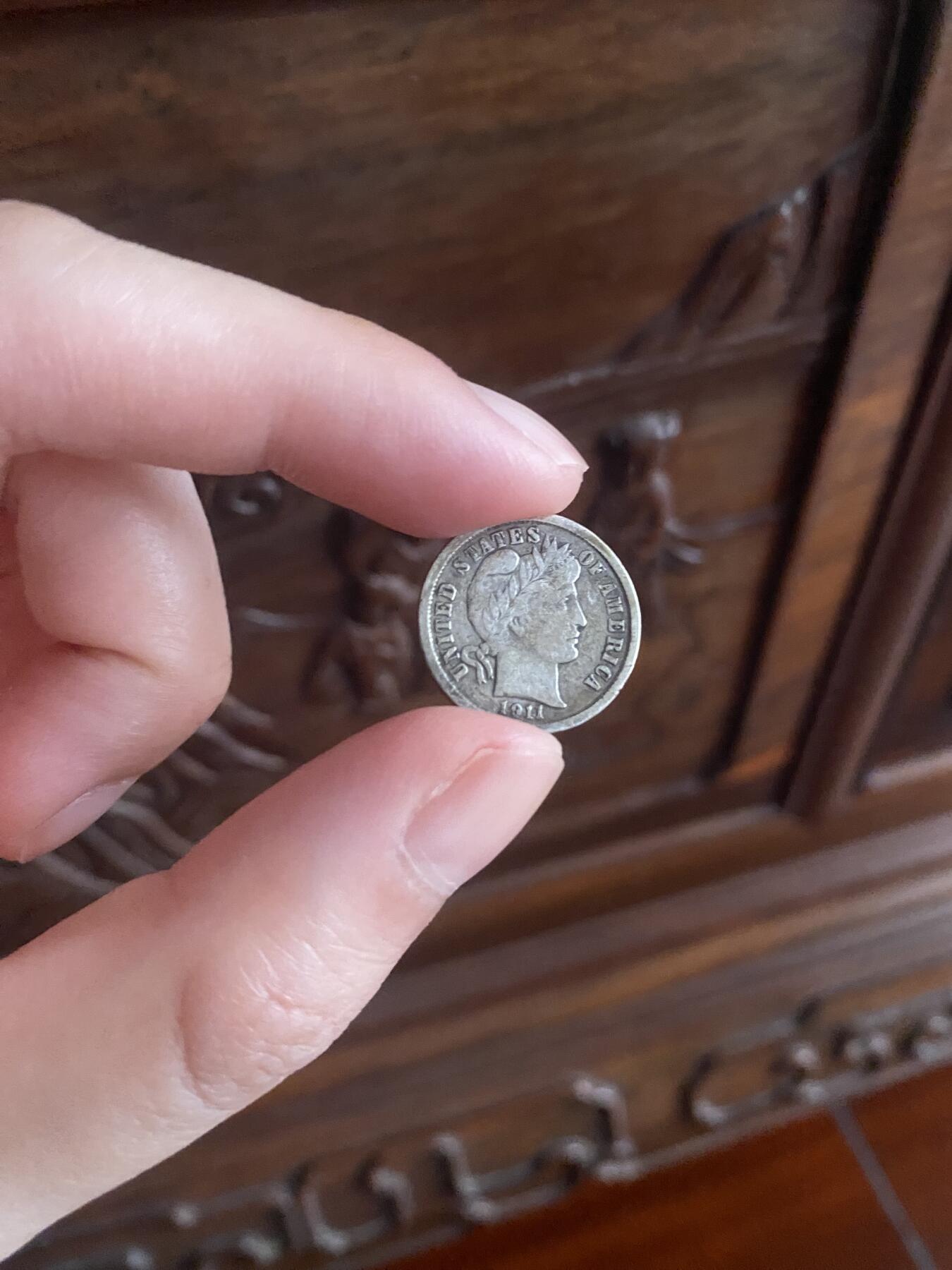 最近捡漏的几枚美洲银币💰