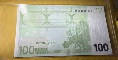 2002年1签100欧元