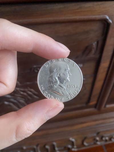 最近捡漏的几枚美洲银币💰