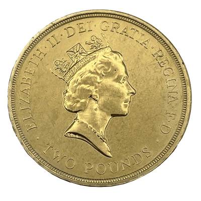 英国2英镑 纪念****法案300周年