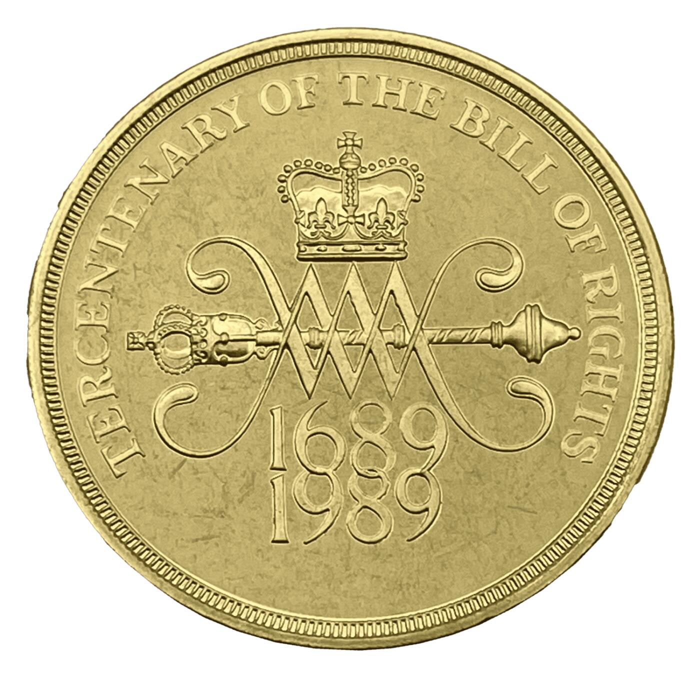 英国2英镑 纪念****法案300周年