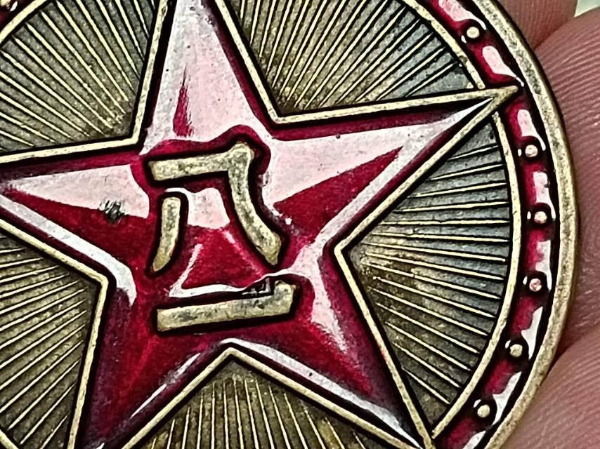 八一纪念章徽章