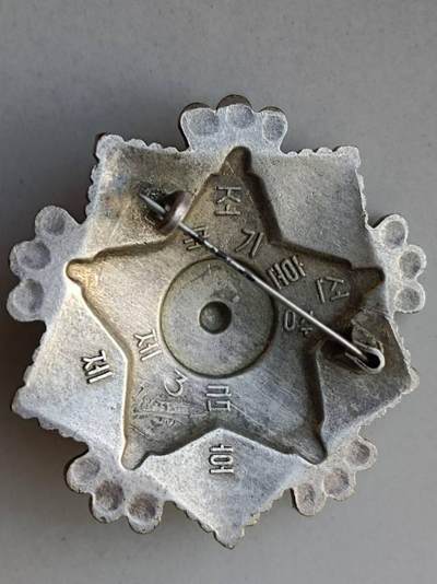 横针版三级国旗勋章，可改转轮版