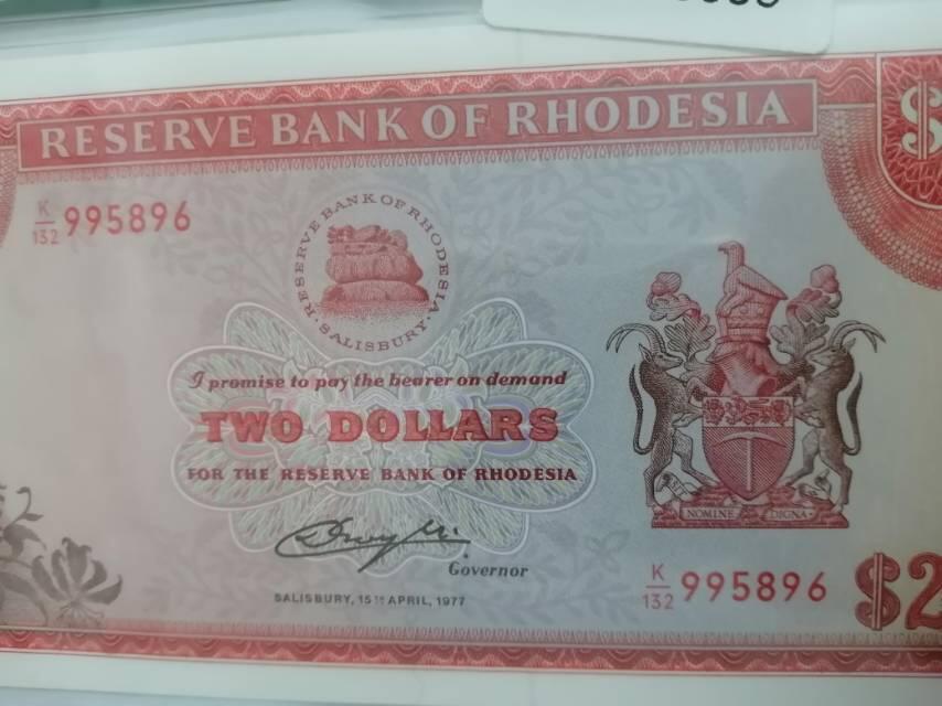 罗德西亚纸币