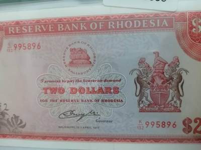 罗德西亚纸币