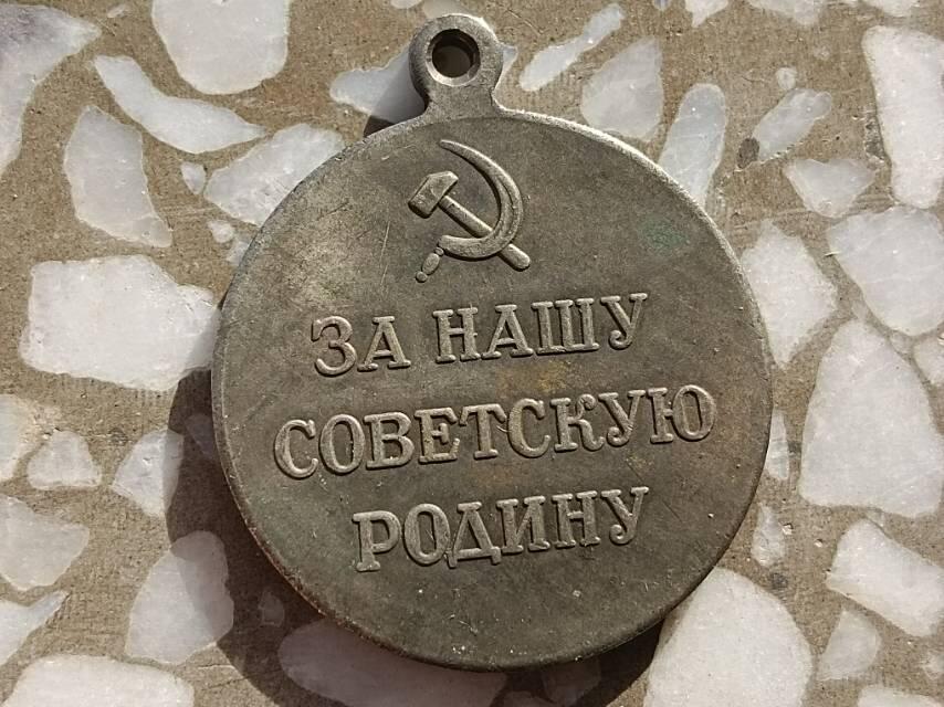 一个外国的奖章