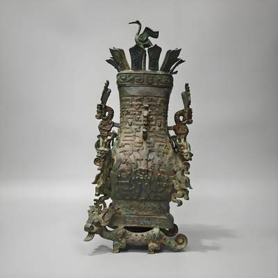 青铜瑰宝—莲鹤方壶