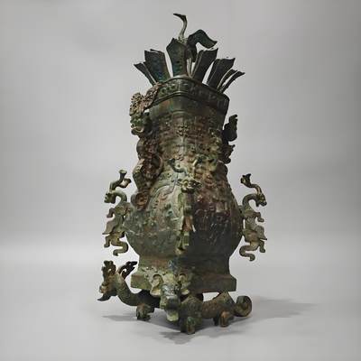 青铜瑰宝—莲鹤方壶