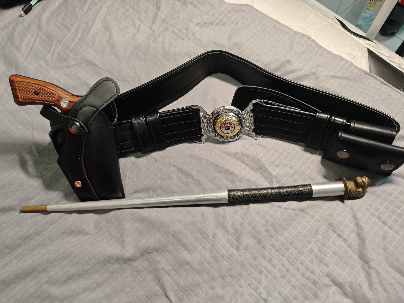 韩军将官手枪腰带