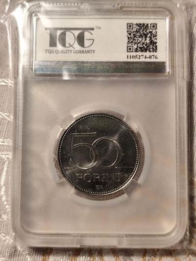 成功兑换第一枚币--匈牙利